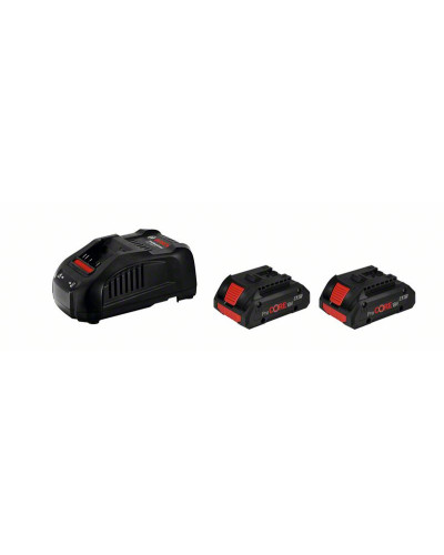 Базовий комплект Bosch 2 ProCORE18V 4.0Ah + GAL 1880 CV 1600A016GF