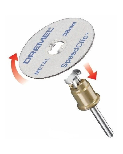 Відрізний диск по металу Dremel SC456B 12 шт 2615S456JD