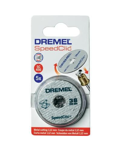 Відрізний диск по металу Dremel SC456B 12 шт 2615S456JD