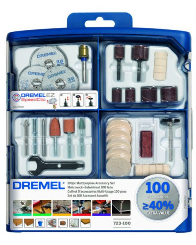 Набір насадок Dremel 723 2615S723JA