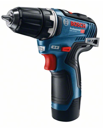 Акумуляторний дриль-шуруповерт BOSCH GSR 12V-35 Professional, 2 акб 12V 3.0 Ah, з/у