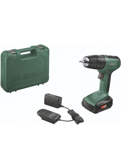 Аккумуляторная дрель-шуруповерт Bosch UniversalDrill 18, 1 акб PBA 18V 1.5Ah W-A, з/у AL 1810 CV
