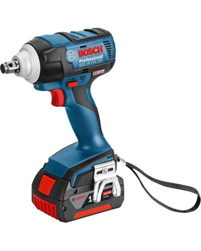 Акумуляторний ударний гайковерт Bosch GDS 18 V-EC 250 Professional, 2 акб GBA 18V 4 Ah, з/п AL 1860 CV в L-Boxx 136