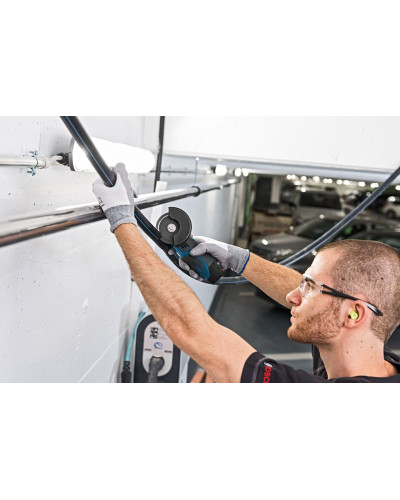Аккумуляторная угловая шлифмашина Bosch GWS 12V-76 Professional, 2 акб 3 Ah, з/у