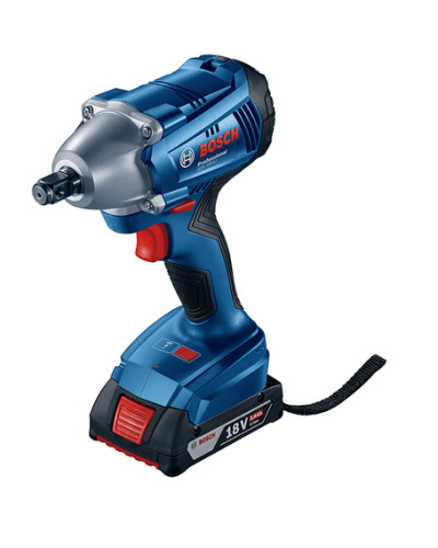 Аккумуляторный ударный гайковерт Bosch GDS 250-LI Professional, 2 акб GBA 18V 3.0Ah, з/у GAL 18V-40