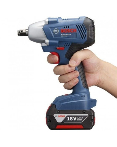 Аккумуляторный ударный гайковерт Bosch GDS 250-LI Professional, 2 акб GBA 18V 3.0Ah, з/у GAL 18V-40