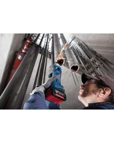 Акумуляторна пряма шліфувальна машина Bosch GGS 18V-23 PLC Professional, без акб та з/п, у кейсі в L-Boxx 136