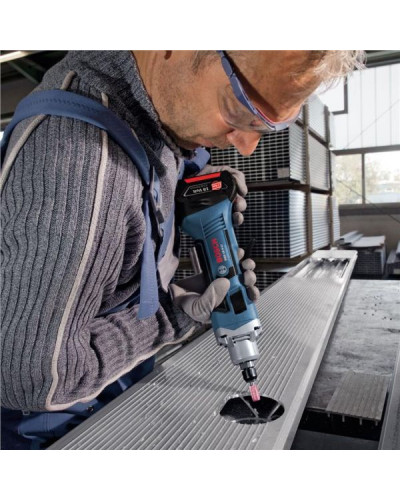 Акумуляторна пряма шліфувальна машина Bosch GGS 18V-23 PLC Professional, без акб та з/п, у кейсі в L-Boxx 136