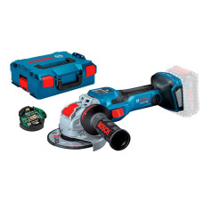 Акумуляторна кутова шліфувальна машина Bosch GWX 18V-15 SC Professional, без акб і з/п, з Bluetooth модулем GCY 42