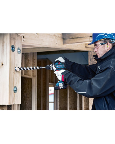 Акумуляторний ударний шуруповерт Bosch GSB 18V-110 C Professional, 2 акб GBA 18V 5.0Ah, з/п, L-BOXX 136