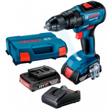 Акумуляторний ударний дриль-шурупокрут Bosch  GSB 18V-50 Professional, 2 акб GBA 18V 2,0Ah, з/п, кейс