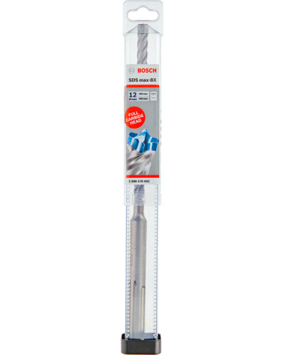 Бур Bosch SDS-max-8X 12х200х340 мм 2608578602