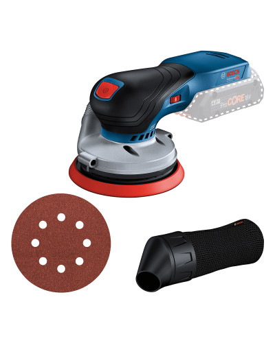 Ексцентрикова шліфувальна машина акумуляторна Bosch Professional GEX 18V-125, без акб та з/п