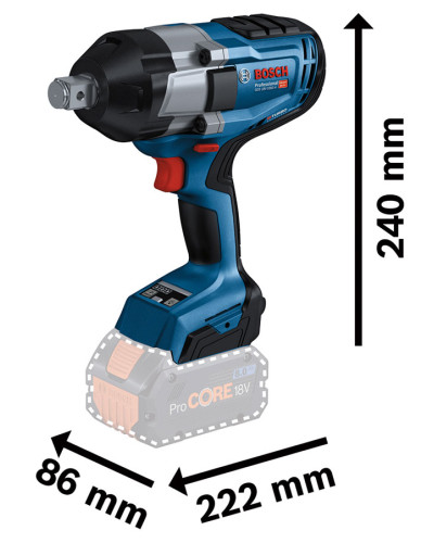 Аккумуляторный ударный гайковерт Bosch GDS 18V-1050 H Professional, без акб Аккумуляторный ударный гайковерт Bosch GDS 18V-1050 H Professional, без акб