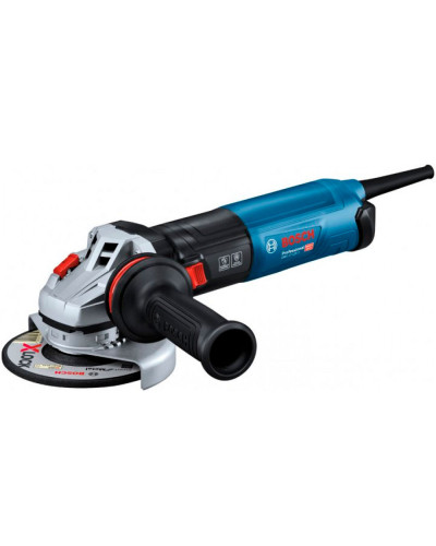 Кутова шліфувальна машина Bosch GWS 17-125 S Professional з регулюванням, антивібраційною рукояткою та пиловим фільтром