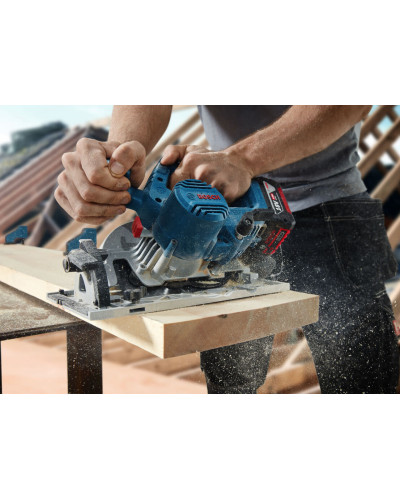 Акумуляторна дискова пила Bosch GKS 185-LI Professional, з диском Standard for Wood, без акб та з/п