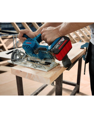 Акумуляторна дискова пила Bosch GKS 185-LI Professional, з диском Standard for Wood, без акб та з/п