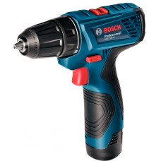 Акумуляторний ударний дриль-шуруповерт Bosch GSB 120-LI Professional, 2 акб 1,5 Ah, з/п, кейс