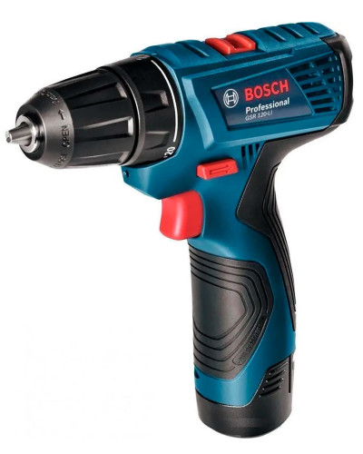 Акумуляторний ударний дриль-шуруповерт Bosch GSB 120-LI Professional, 2 акб 1,5 Ah, з/п, кейс