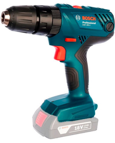 Акумуляторний ударний дриль-шуруповерт Bosch GSB 180-LI Professional без акб 06019F8302