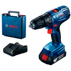 Акумуляторний ударний дриль-шуруповерт Bosch GSB 180-LI Professional, 1 акб GBA 18V 2.0Ah в чемодані