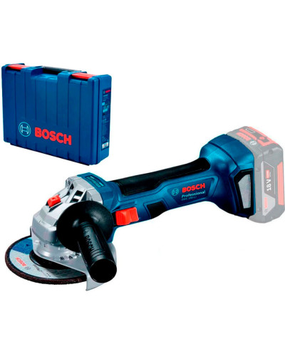 Акумуляторна кутова шліфувальна машина Bosch GWS 180-LI Professional, без акб