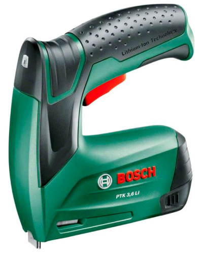 Акумуляторний степлер Bosch PTK 3,6 В Li-Ion с з/п