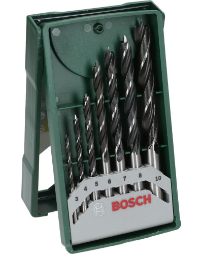 Набір свердел по деревині Bosch X-Line із 7 шт 2607019580