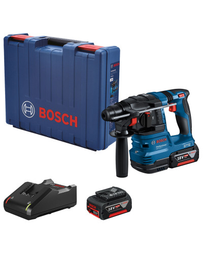 Акумуляторний перфоратор Bosch GBH 185-LI Professional, 2 акб GBA 18V 4.0Ah, з/п GAL 18V-40