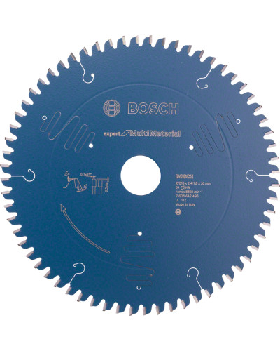Пиляльний диск Bosch Expert for Multi Material 216×2.4×30 мм 64 2608642493