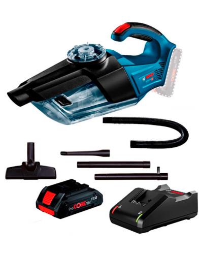 Пилосос акумуляторний Bosch Professional GAS 18V-1, 1 акб ProCore18V 4.0Ah та з/п GAL 18V-40