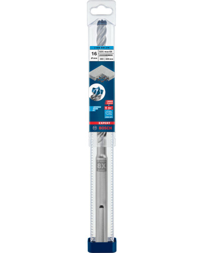 Ударний бур Bosch Expert SDS-Max-8X 16x200x340 мм 2608900214