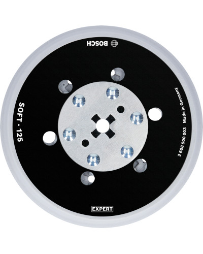 Опорна тарілка Bosch Expert Multihole 125 мм м'яка з отворами 2608900003