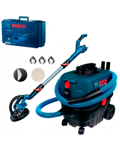 Шліфувальна машина по гіпсокартону Bosch GTR 550 Professional (жираф) з пилососом GAS 12-25 PL