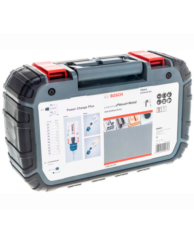 Набір коронок Bosch Progressor for Wood and Metal 14 шт 2608594192