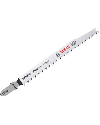 Пильне полотно Bosch Expert Wood 2-Side Clean T308B з деревини 2.2x117 мм 3 шт 2608900550