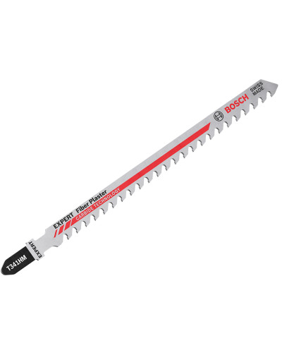 Пильне полотно Bosch Expert Fiber Plaster T341HM по гіпсокартону 4.3x132 мм 3 шт 2608900564