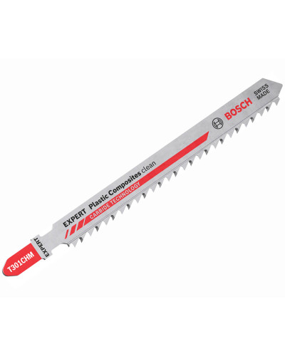 Пильне полотно Bosch Expert Plastic Composites Clean T301CHM по твердих композитах та ДПК 3.3x117 мм 3 шт 2608900566