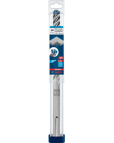 Ударний бур Bosch Expert SDS-Max-8X 20x200x320 мм 2608900228