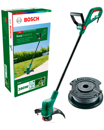 Тример Bosch EasyGrassCut 26 з шпулькою 1,6 мм х 4 м 06008C1J01+F016800569