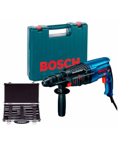Перфоратор Bosch GBH 2-26 DFR Professional з БЗП та набором 11 бурів