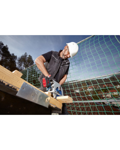 Акумуляторна циркулярна пила Bosch Professional GKM 18V-50, 2 акб GBA 18V 5.0Ah і з/в GAL 18V-40, у кейсі L-Boxx 238