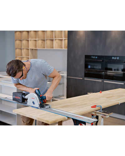 Акумуляторна заглибна пила Bosch Professional GKT 18V-52 GC Professional , з 2 GBA 18V 5 Ah 5 GBA, з/в GAL 1880 CV в L-Boxx 238
