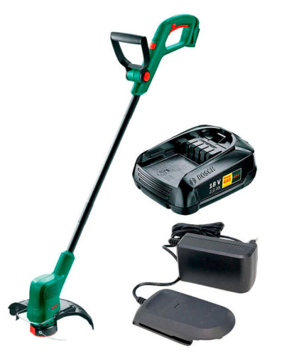 Акумуляторний триммер Bosch EasyGrassCut 18V-230 з 1 акб PBA 18V 2.0Ah WB 06008C1A03