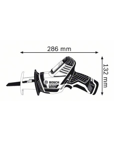 Акумуляторна ножівка Bosch GSA 12V-14 Professional, без акб и з/п
