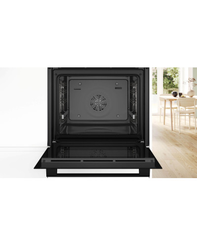 Вбудована духова шафа з функцією додавання пари Bosch HRG232EB3