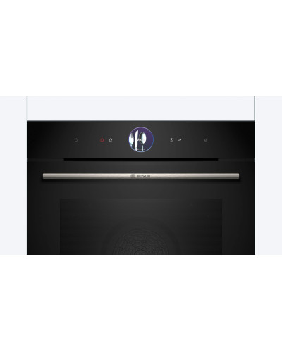 Вбудована духова шафа з функцією додавання пари Bosch HSG7361B1