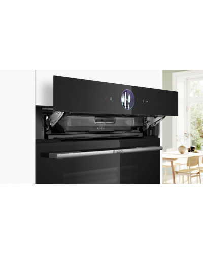 Вбудована духова шафа з функцією додавання пари Bosch HSG7361B1