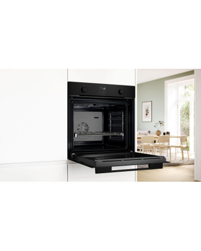 Вбудована духова шафа з функцією додавання пари Bosch HUA736EA0T
