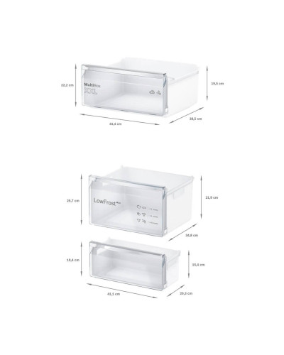 Вбудований холодильник Bosch KIV87NS306